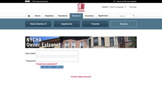 
                            1. Login - Section - Nycha Section 8 Landlord Portal