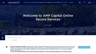 
                            1. Login Secure services - AMP Capital - Amp Capital Portal