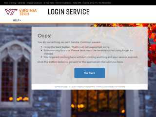 Login Service - Virginia Tech