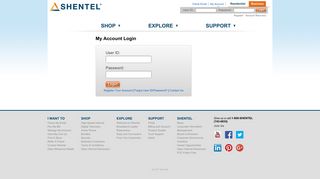 
                            1. Login - Shentel - Shentel Net Portal