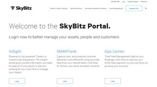 Login - SkyBitz - Smartank Portal