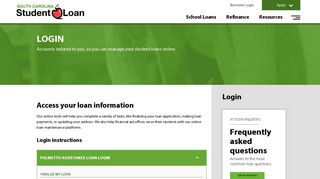 
Login | South Carolina Student Loan  
