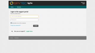 
                            3. Login - SpyTec - Spytec Portal