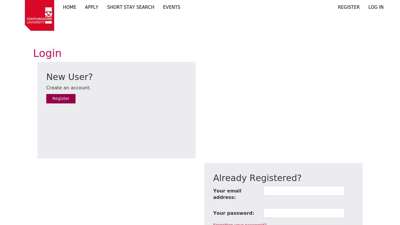 
                            7. Login - Staffordshire University