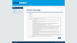 
                            3. Login - StarTrack Express - Track & Trace - Startrack Login