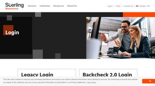 
                            3. Login - Sterling Backcheck - Sterlingbackcheck Portal