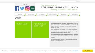 
                            5. Login - Stirling Students' Union - University Of Stirling Student Portal