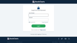 
                            1. Login - StockCharts.com - Stockcharts Portal