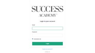 
                            5. Login - SUCCESS Academy - Success Academy Parent Portal