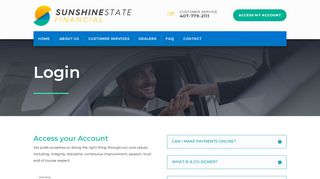 
                            8. Login | Sunshine State Financial - Sunshine State Portal