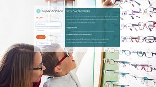 
                            2. Login - Superior Vision - Block Vision Online Portal