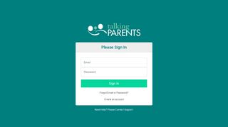 
                            1. Login | Talking Parents - Talking Parents Portal