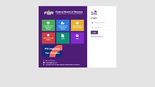 
                            1. Login-Tax Payer - Iris - FBR - Fbr Online Portal