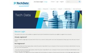 
                            2. Login | Tech Data - Techdata Portal