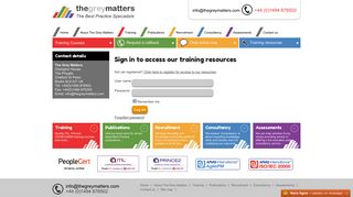 
                            4. Login - The Grey Matters - The Grey Matter Group Portal