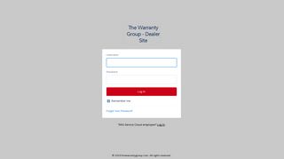 
                            3. Login | The Warranty Group - Dealer Site - Resource Automotive Portal