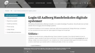 
                            5. Login til Aalborg Handelsskoles digitale systemer - Uddata Portal