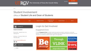 
                            6. Login to Get Involved - UTRGV - Www Utrgv Edu Portal