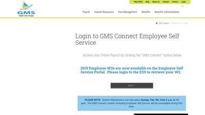 
                            4. Login to GMS Connect Employee Self Service - groupmgmt.com