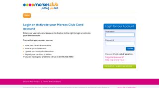 
                            1. Login to Morses Club Card - Morses Club Card Portal