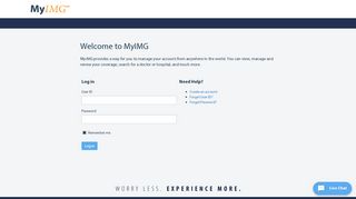 
                            7. Login To MyIMG - International Medical Group - IMG Global - Img Corp Net Member Login