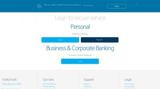 
                            5. Login to secure service - Barclays Bank Zambia - Business Integrator Online Portal
