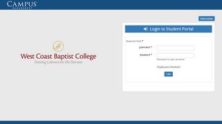 
                            2. Login to Student Portal - Portal Wcbc Edu