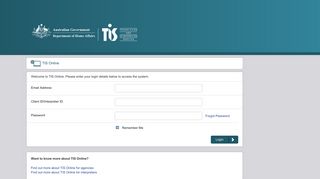 
                            1. Login to TIS Online | TIS Online - Tis Online Portal