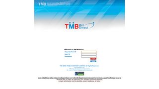 
                            7. LOGIN TO TMBBIZDIRECT - Tmb Direct Portal