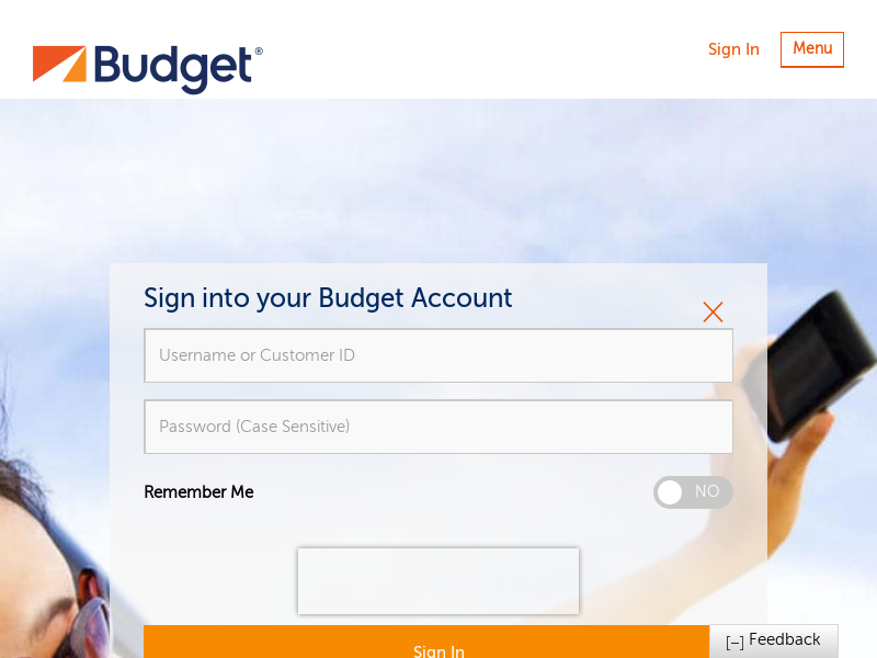 
                            2. Login to view your Budget Fastbreak Profile | Budget Car ...