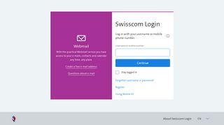 
                            1. Login to webmail - Bluewin - Bluewin Email Portal Page