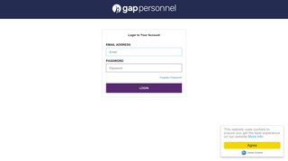 Login to your Account - gap personnel - Gap Online Payslip Portal