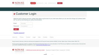 
                            5. Login to your account - Nova Insurance Portal