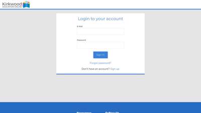 
                            6. Login to your account - Sign In - Kirkwood Education Online