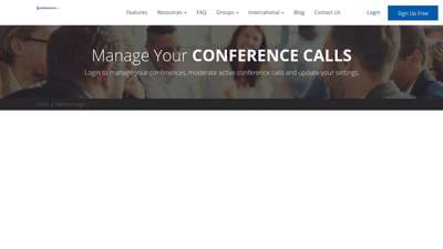 Login to Your Free Conference Web Interface ...