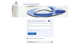 
                            6. Login to Zurich International online