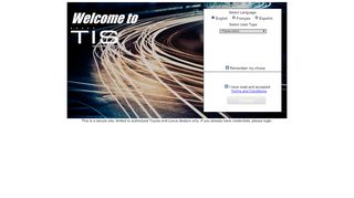Login - Toyota Tis Portal Page