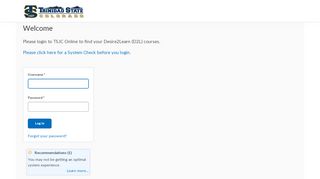 
Login - Trinidad State Junior College - D2L.com  
