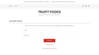 
                            8. Login | TruFit Foods - Trufit Portal