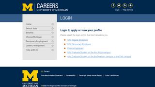 
                            6. Login | U-M Careers - Um Position Plus Portal