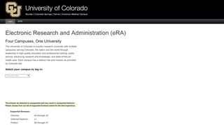 
                            8. Login | University of Colorado