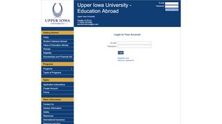 Login - Upper Iowa University
