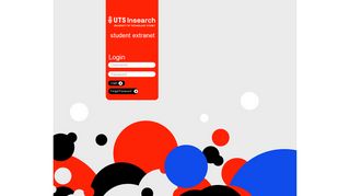 
Login - UTS:INSEARCH Student Extranet  
