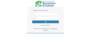 
                            6. Login - Vancouver Recreation Portal
