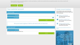 
                            2. Login - WeGotTickets | Simple, honest ticketing - Wegottickets Com Client Portal