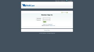 
                            2. Login - WellCare of Florida, Inc - Staywell Medicaid Portal
