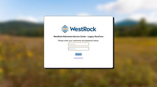 
                            8. Login | WestRock Retirement Service Center (Mobile) - Westrock Benefits Portal