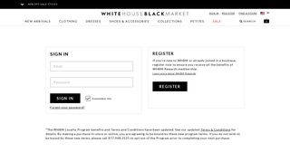 
                            1. Login - White House Black Market - White House Black Market Associate Portal