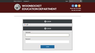 
                            7. Login - Woonsocket Education Department - Woonsocket High School Portal Portal