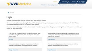 
                            2. Login | WVU Medicine - Wvu Ultimate Portal